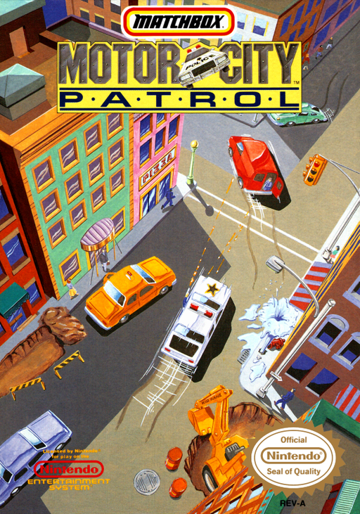 Motor City Patrol (USA) box art